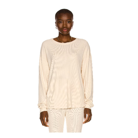 YEAR OF OURS Boyfriend Long Sleeve Top - Picture 1 of 8
